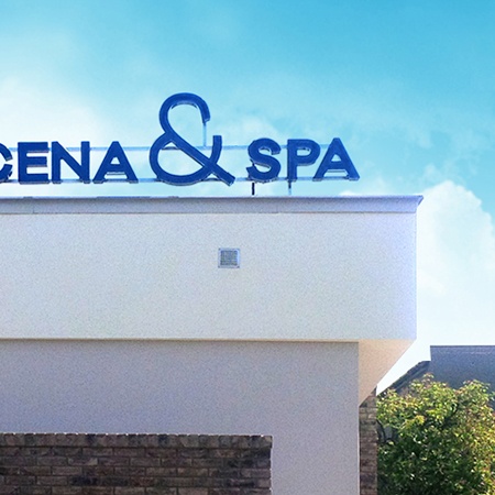 Světelný neon Avicena & Spa